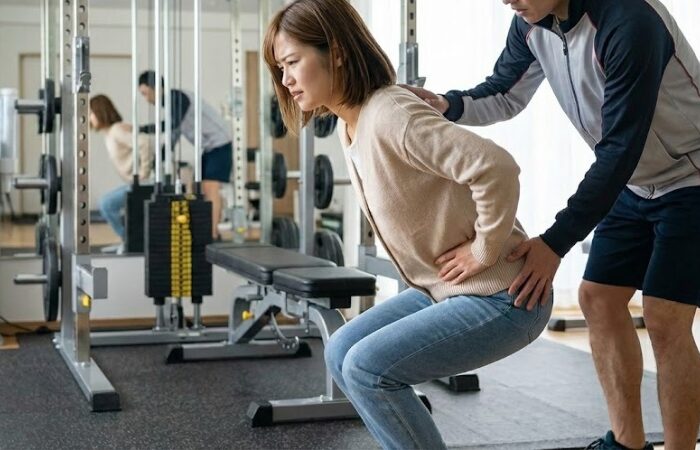 スクワット女性